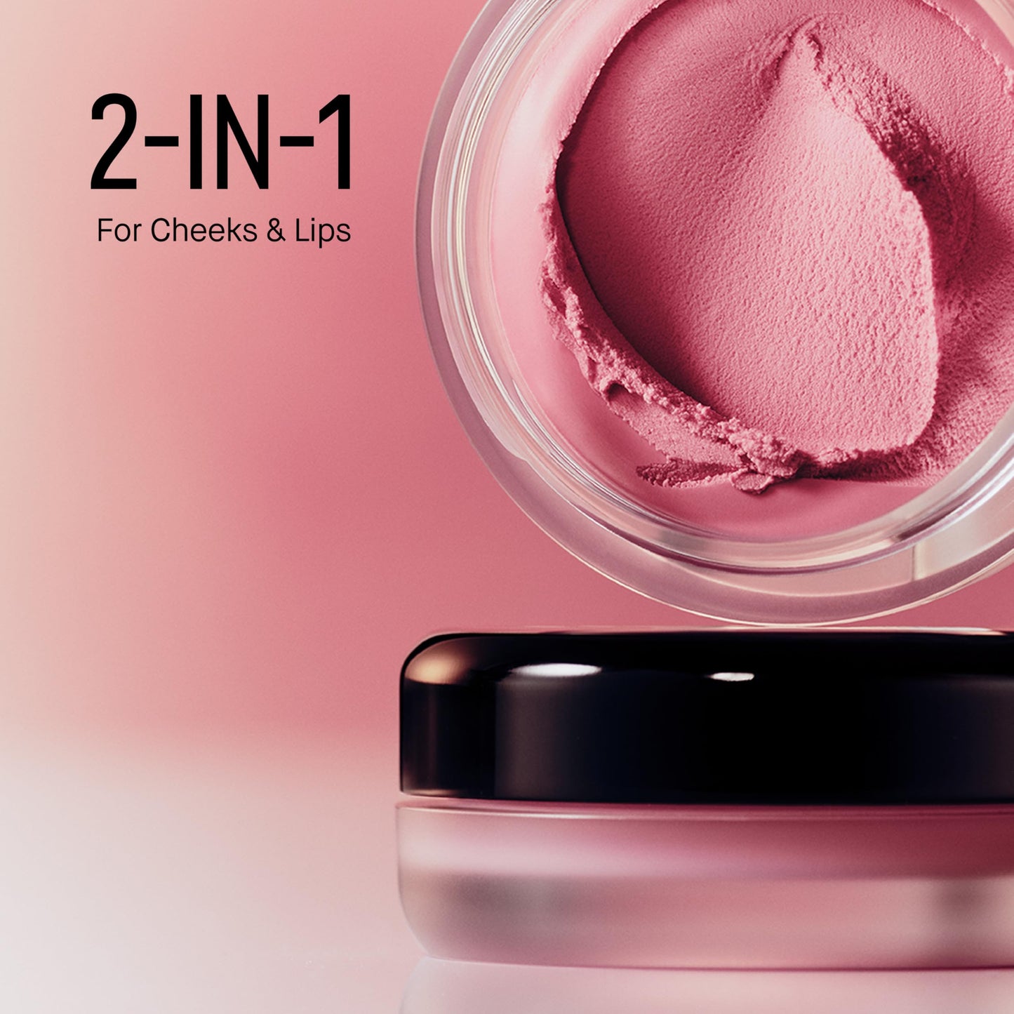 Bobbi Brown Pot Rouge Velvet Matte | Whipped Cream-to-Powder Blush for Blur Effect | 2-in-1 for Cheeks & Lips, 0.3 Ounce, Peony