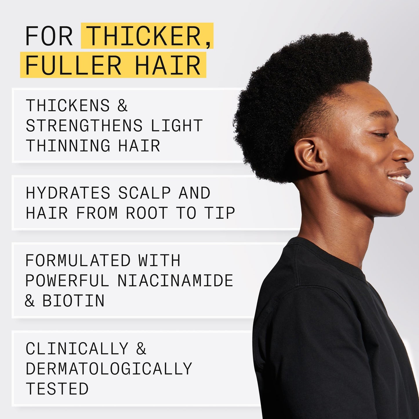 Nioxin Scalp + Hair Thickening System 1 Conditioner | For Natural or Untreated Hair with Light Thinning | With Niacinamide and Biotin | 16.9 Fl oz.