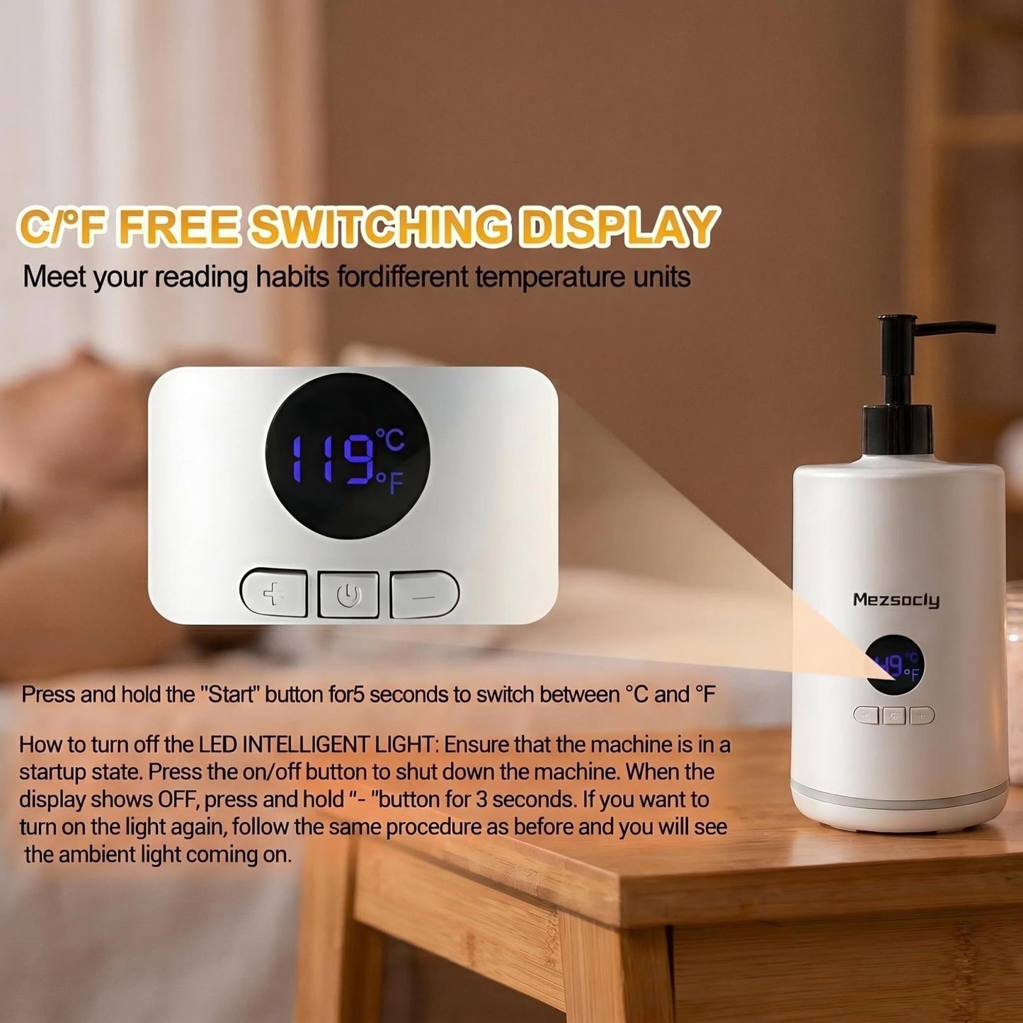 Oil Warmer for Massage oil warmer for scented oil, Massage Oil Warmer, lotion warmer, Body Oil Heater for Spa, Salon and Barber Shops, with Two Oil Bottle Dispenser, Constant Temperature, Silver