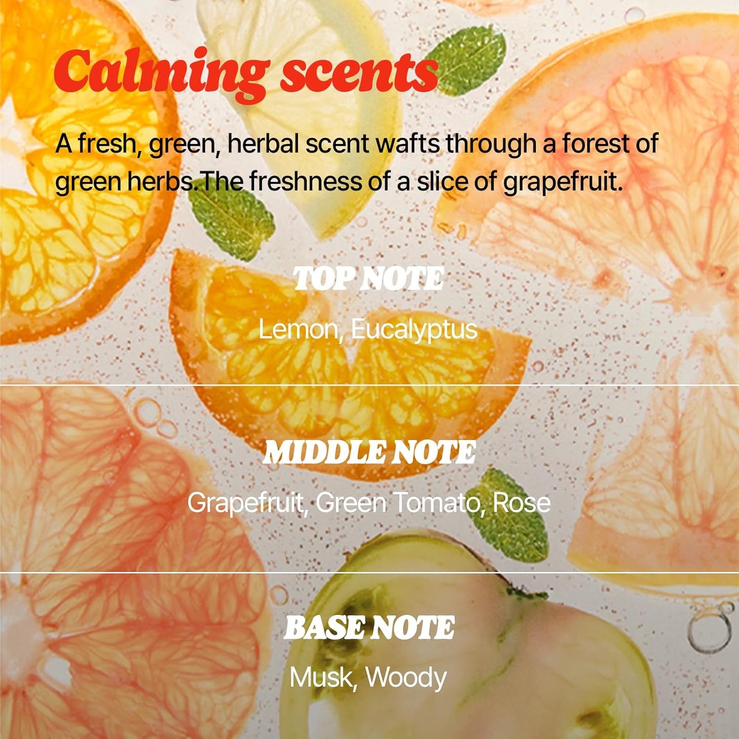 Herbal Grapefruit Body Wash for Acne-Prone Skin - Mild Exfoliating Cleanser with Salicylic Acid & AHA | 17.6 fl oz