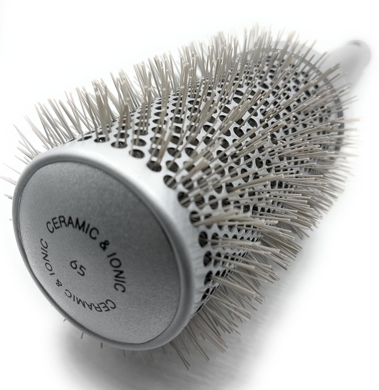 Long Barrel Ceramic Ionic Thermal Hair Brush - 3.75 Inch for Effortless Styling
