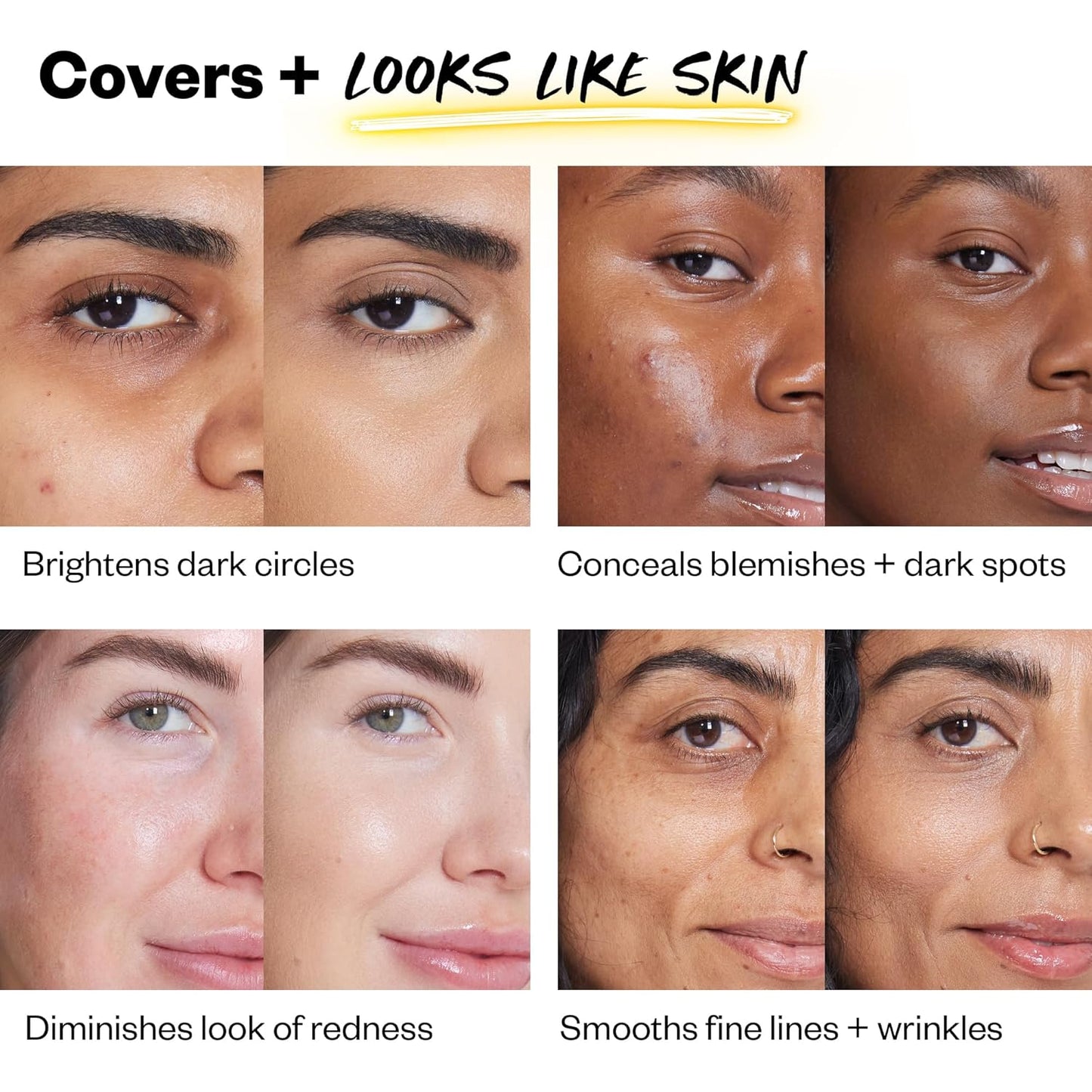 Kosas Revealer Concealer - Medium Coverage Hydrating Concealer with Hyaluronic Acid | Tone 3.6 C