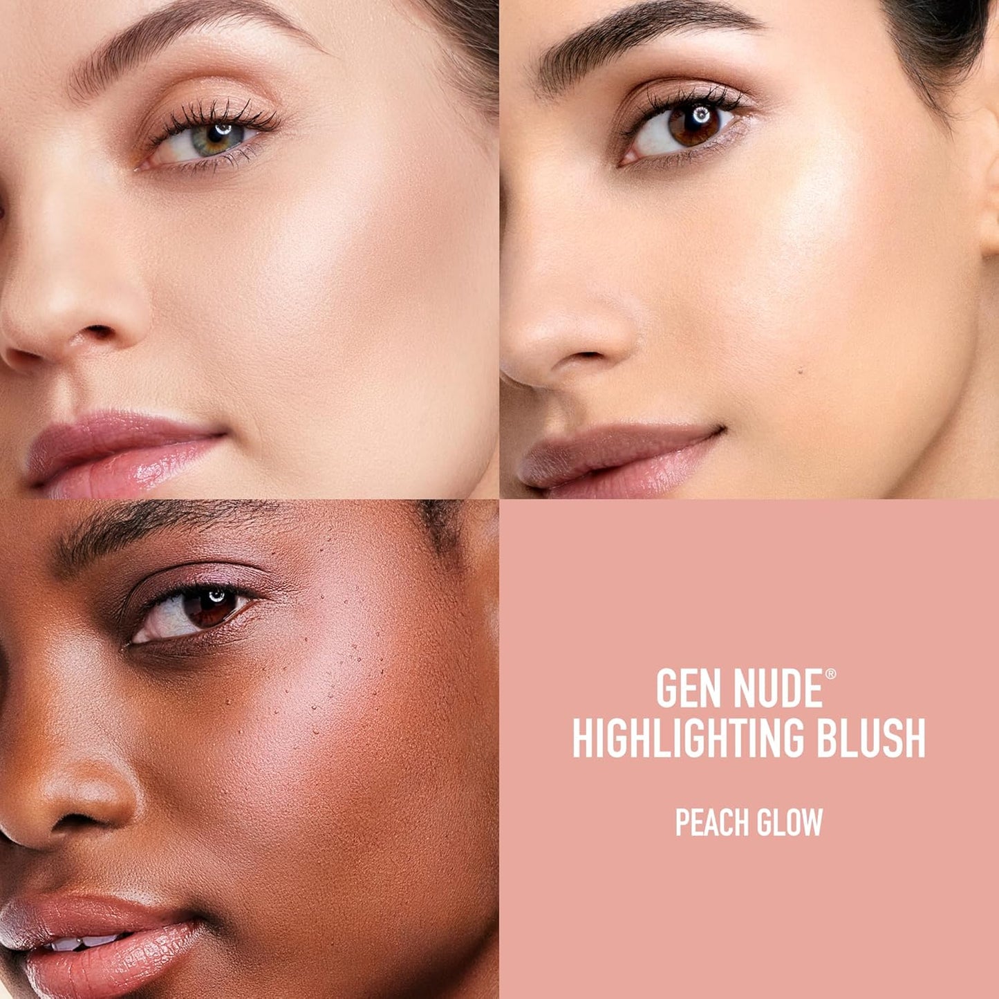 bareMinerals Gen Nude Blush & Highlighter - Silky, Blendable Face Makeup | Talc-Free, Vegan, All-Day Wear
