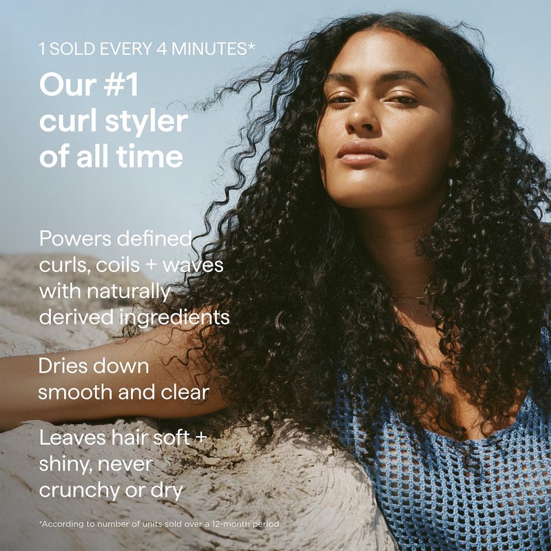 Briogeo Curl Charisma Rice Amino + Avocado Leave-In Defining Crème, Anti Frizz Hair Styling Moisturizer, Leave In Cream for Wavy, Curly, Coily Hair, Boosts Hydration, Vegan, Cruelty-Free