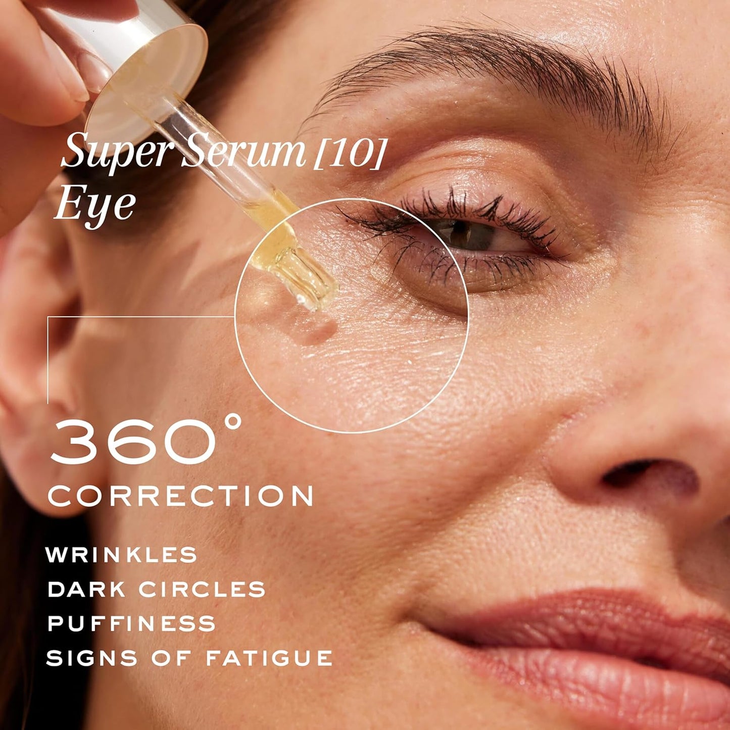 NUXE Super Serum Eye - Anti-Aging Eye Serum with Hyaluronic Acid & Botanical Caffeine | 0.5 fl oz