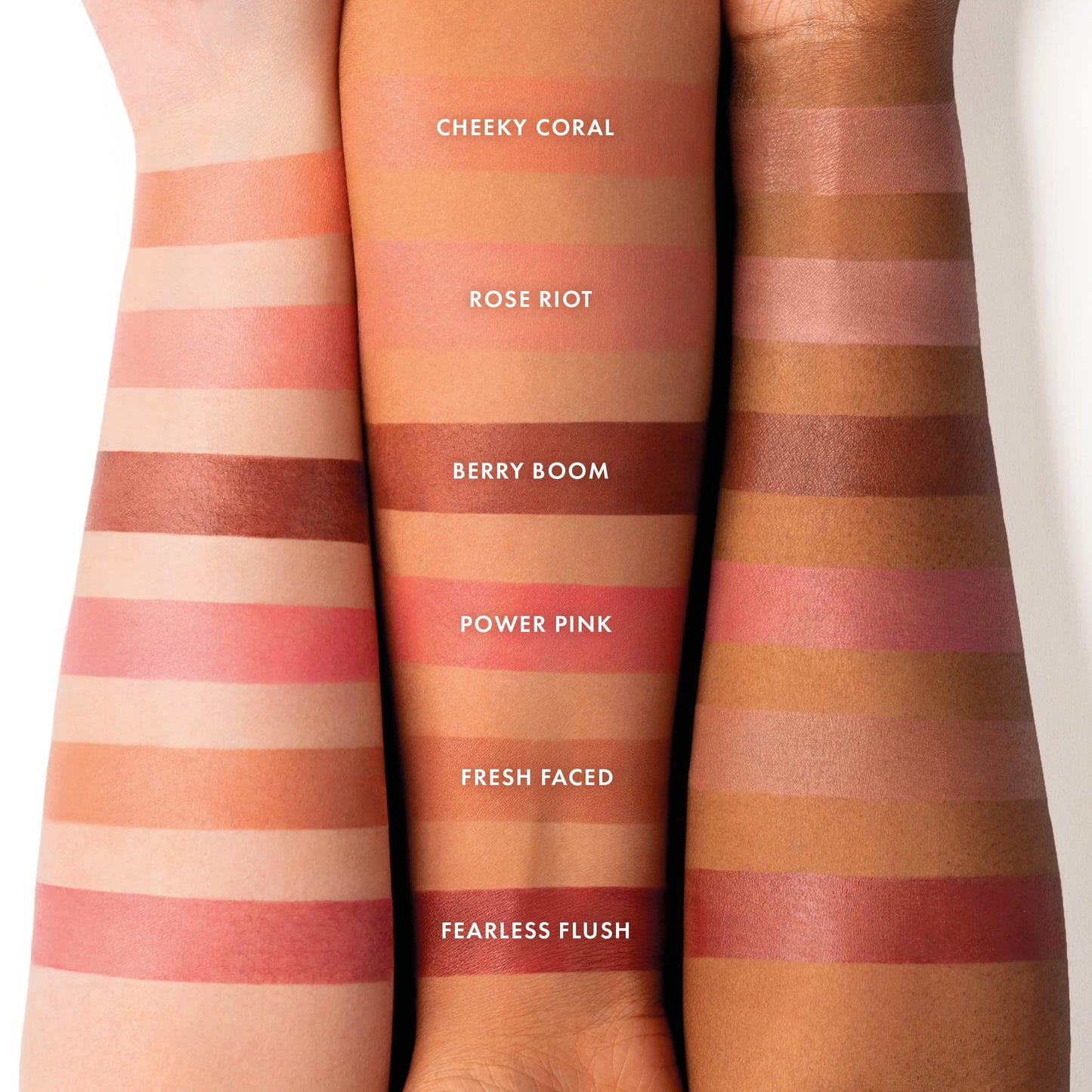 ICONIC LONDON Sheer Blush | Lightweight Liquid Cream Blush, Cruelty Free, Vegan Makeup, Rose Riot (Light Pink) 0.42 Fl oz