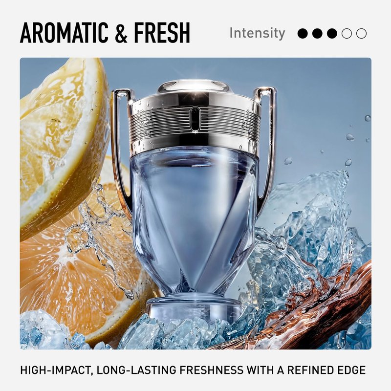 Invictus Eau de Toilette - Long Lasting Woody Aquatic Cologne for Men | Marine, Grapefruit & Guaiac Wood Fragrance