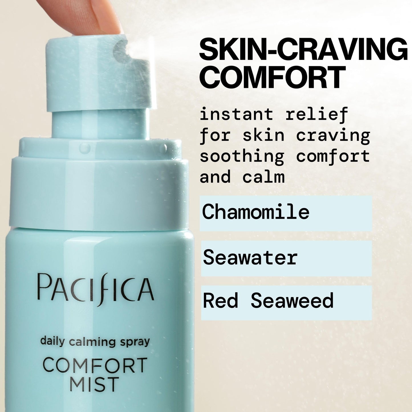 Pacifica Comfort Mist Daily Calming Spray - 4 fl oz