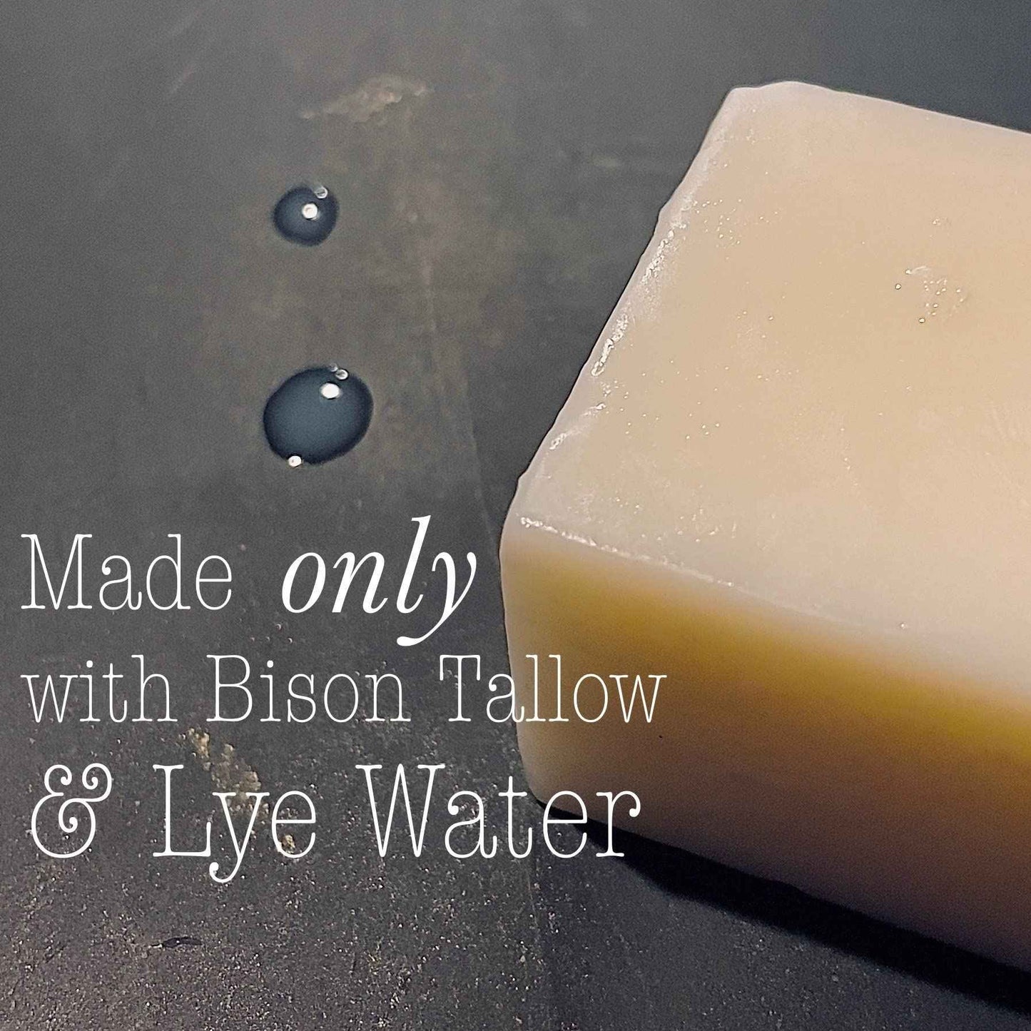 BUFF BAR Bison Tallow Buff Soap Bar, Unscented, (2 pack) - Cleans, Moisturizing, Non-Habit Forming, Soothes, Hydration, Naturally Derived - No Dyes, Chemicals, Fragrances, Preservatives
