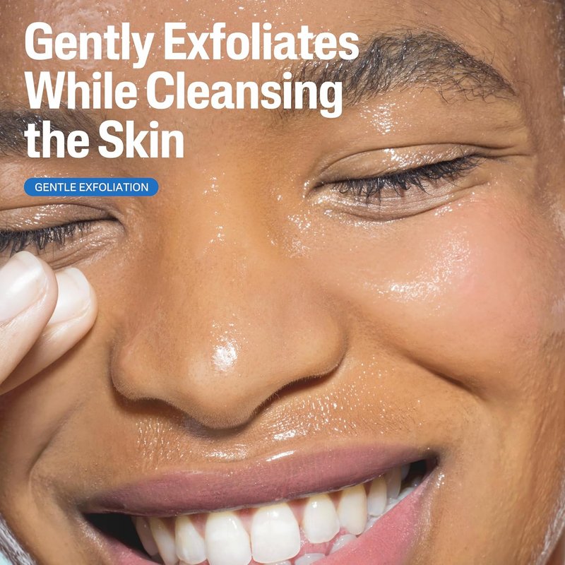 Cetaphil Exfoliating Face Wash - Gentle Daily Scrub for All Skin Types | 6 Fl Oz, Pack of 2