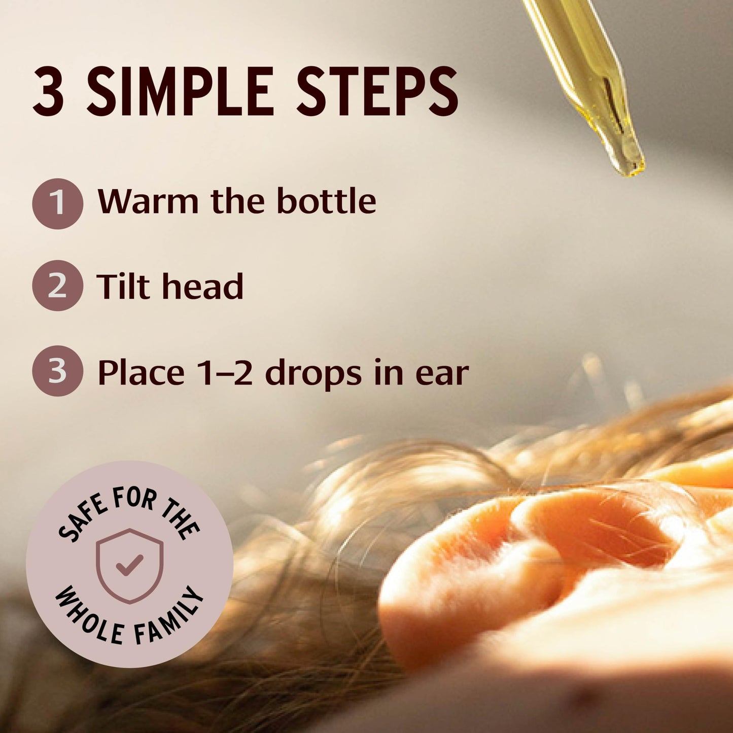 Banyan Botanicals Ear Oil – Organic Herbal Oil Ear Drops with Ashwagandha and Garlic – Soothing and Comforting for The Ears – 1 oz – Non GMO Sustainably Sourced Vegan