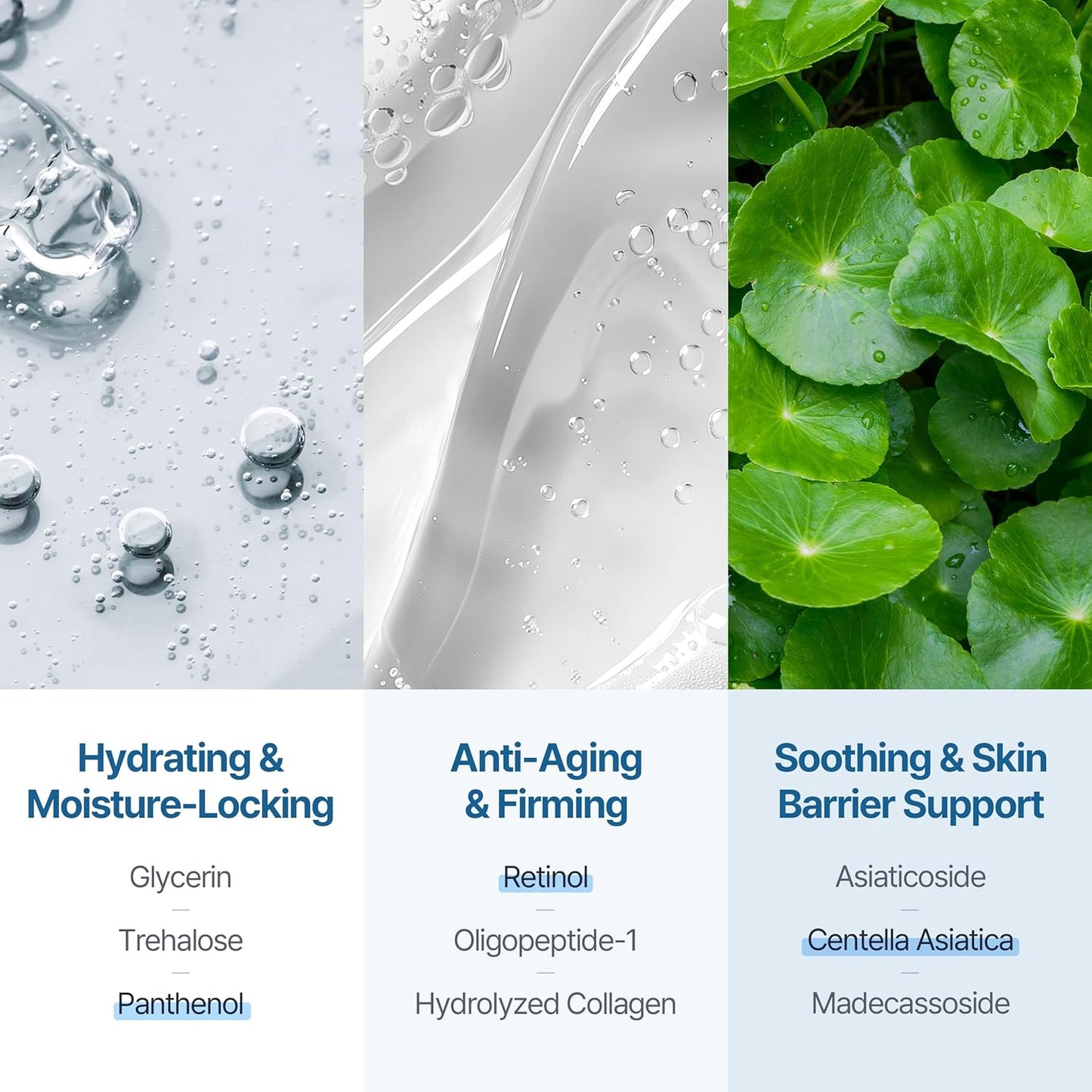 Wrinkle Patches for Forehead & Smile Lines - 36 PCS Hyaluronic Acid, Collagen, Peptides | Smoothing & Firming Treatment