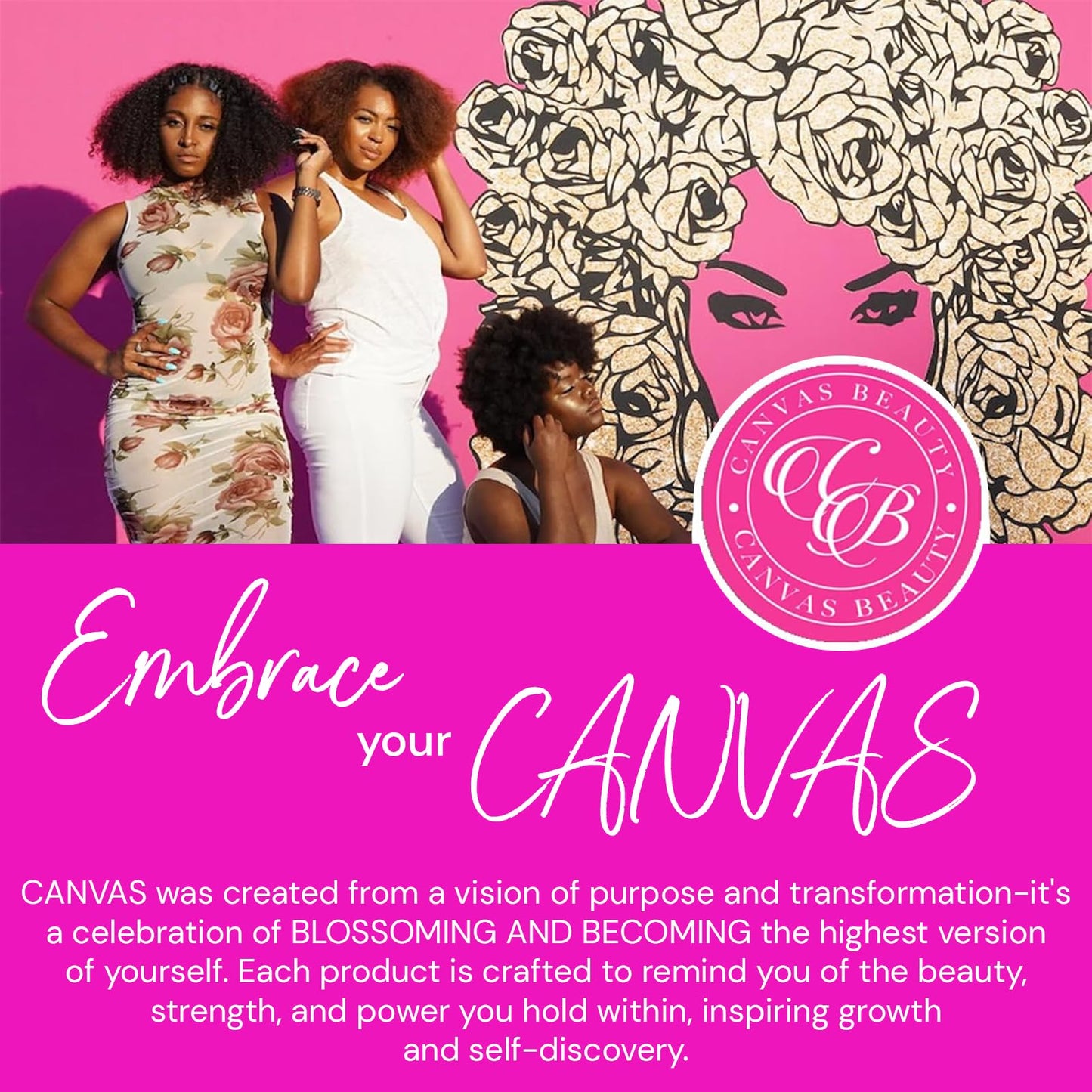 Canvas Beauty Body Glaze, Halo Moon - Moisturizing Non-Greasy Body Butter for Women With Beeswax, Jojoba Oil, and Rice Bran for Soft and Glowy Skin
