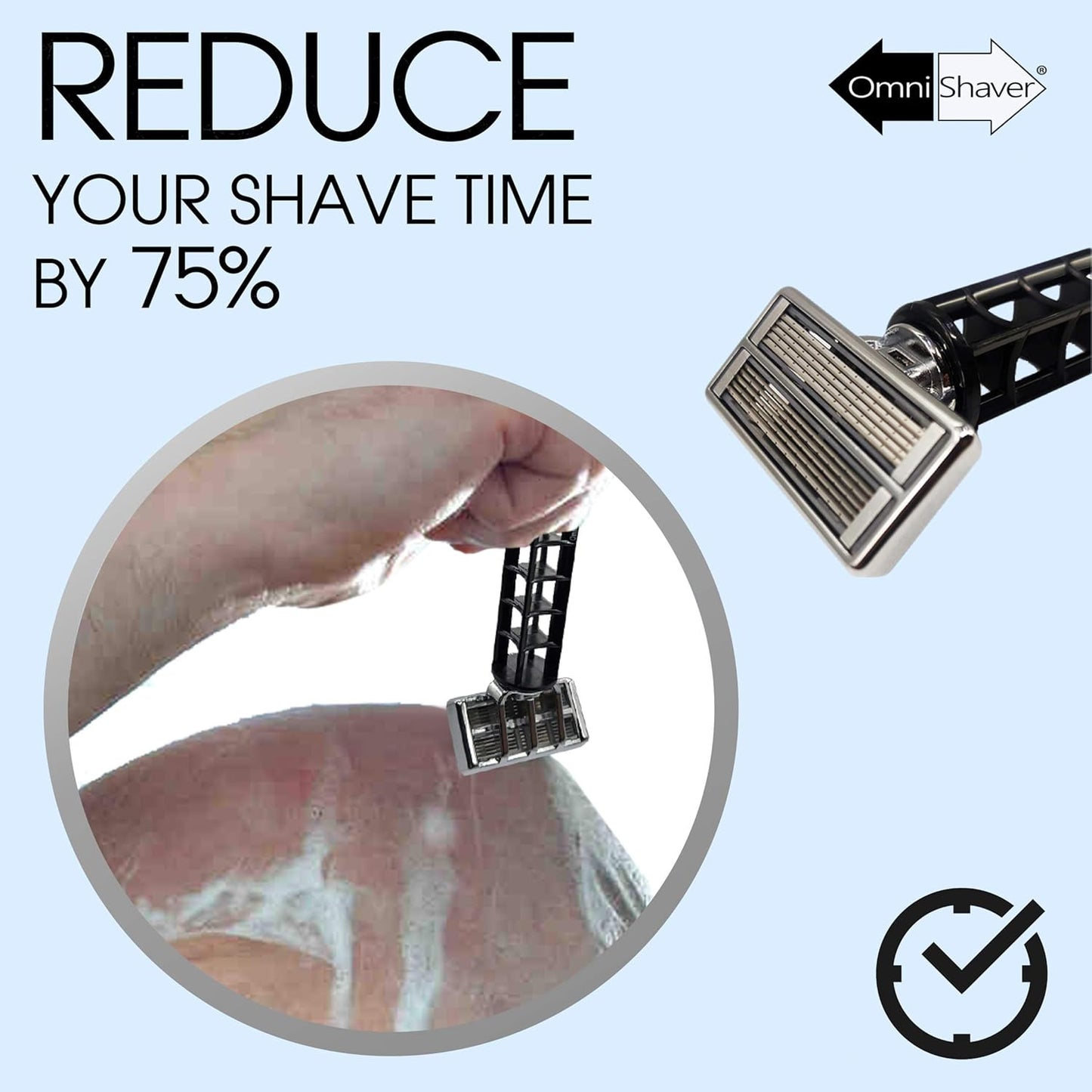 OmniShaver Precision Touch-Up Kit - Grooming Edger for Flawless Touch-Ups | Compact Design
