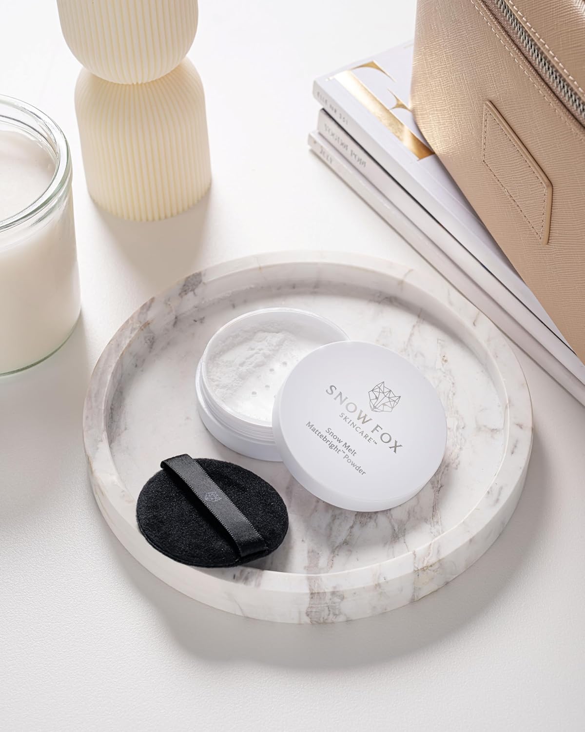 MatteBright™ Snow Melt Powder - 5.5g for Flawless Skin