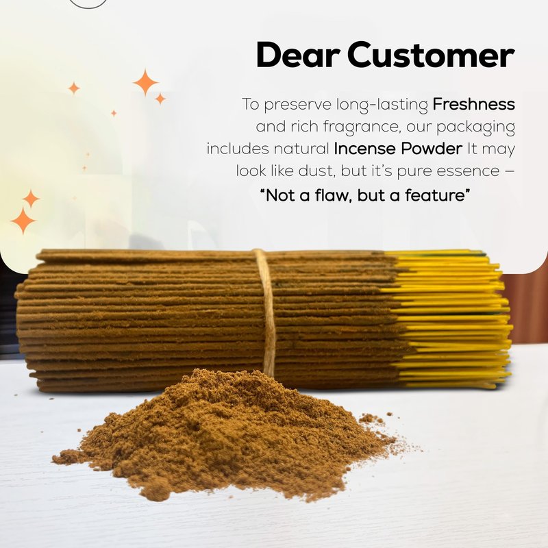 Pure Frankincense & Myrrh Incense Sticks, 100%-Natural Charcoal Free Organic Non Toxic Clean Burning Handmade Insence Sticks 100 gm Pack, Meditation Gifts – Spritual Cleansing