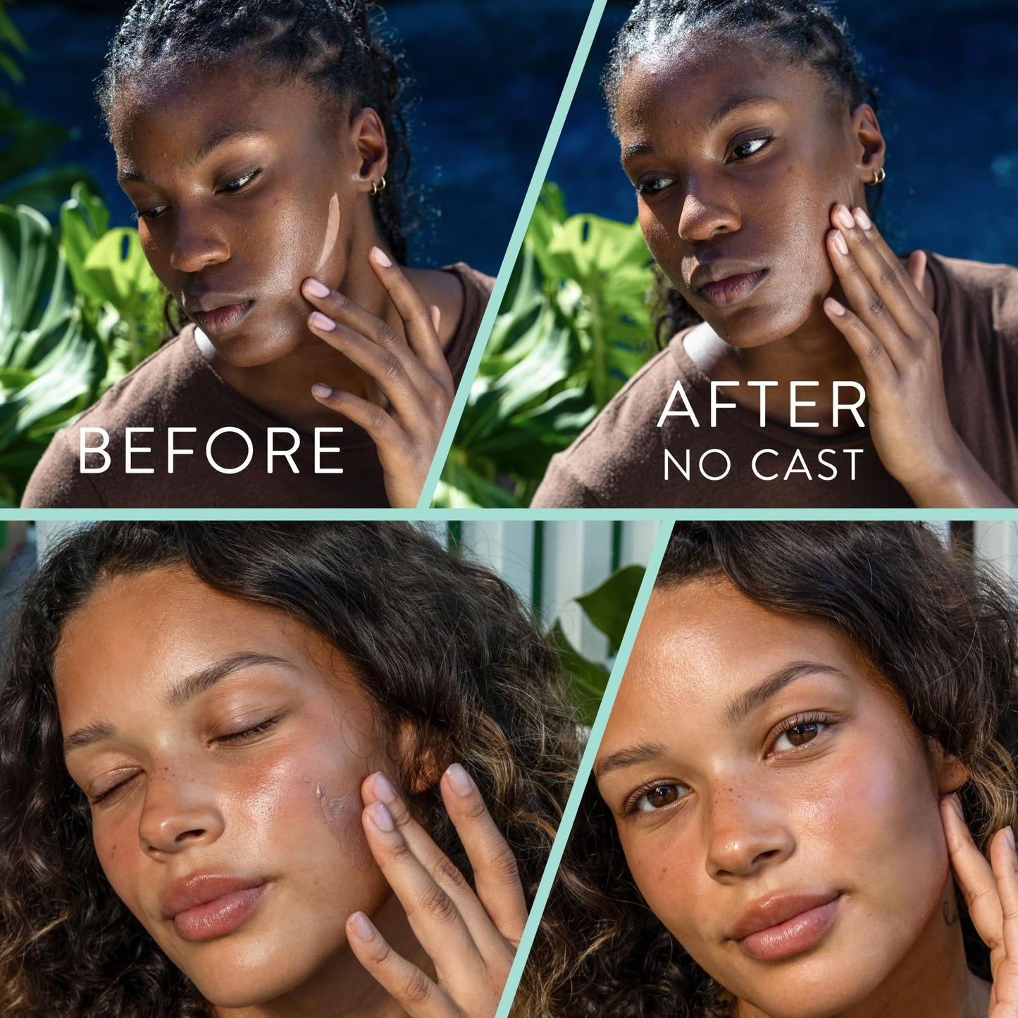 Badger Tinted Sunscreen for Face SPF 40, Lightweight Tinted Mineral Sunscreen w/Sheer Tint Warm Finish for Light or Dark Skin, No White Cast, 80% Organic, Vegan, Water Resistant, Unscented, 1.7 fl oz