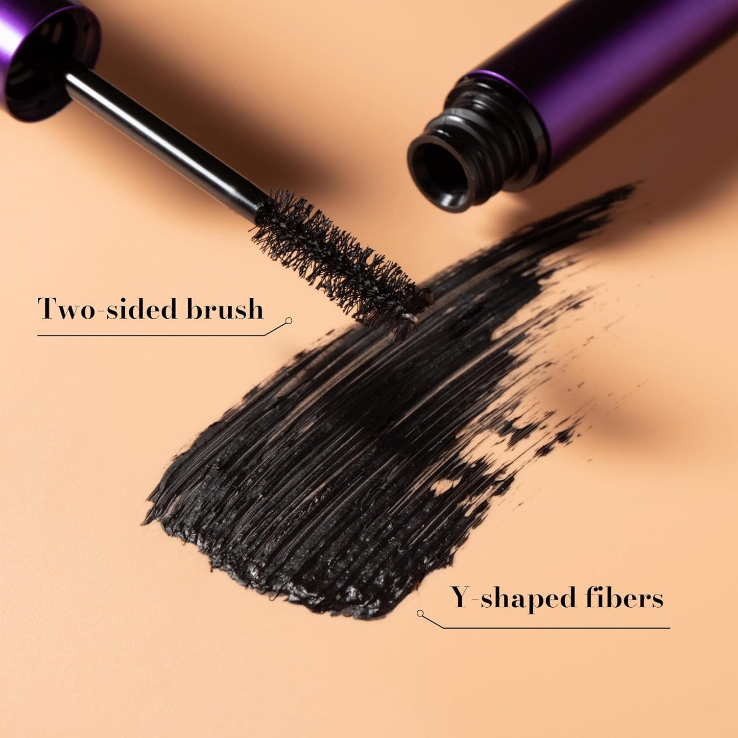 Younique Moodstruck Epic 4D Fiber Mascara - Volumizing & Lengthening | Waterproof, Smudge-Proof, Black