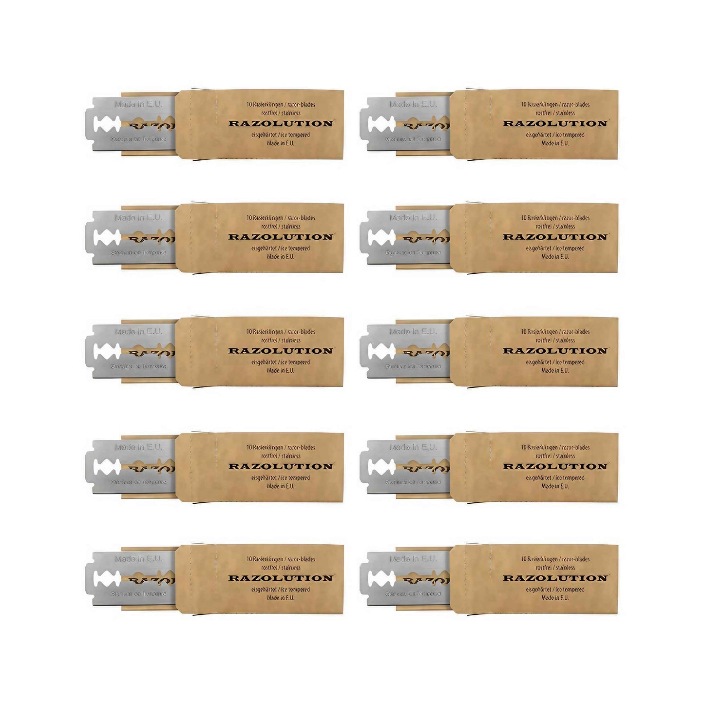 Razolution 100 Razor Blades