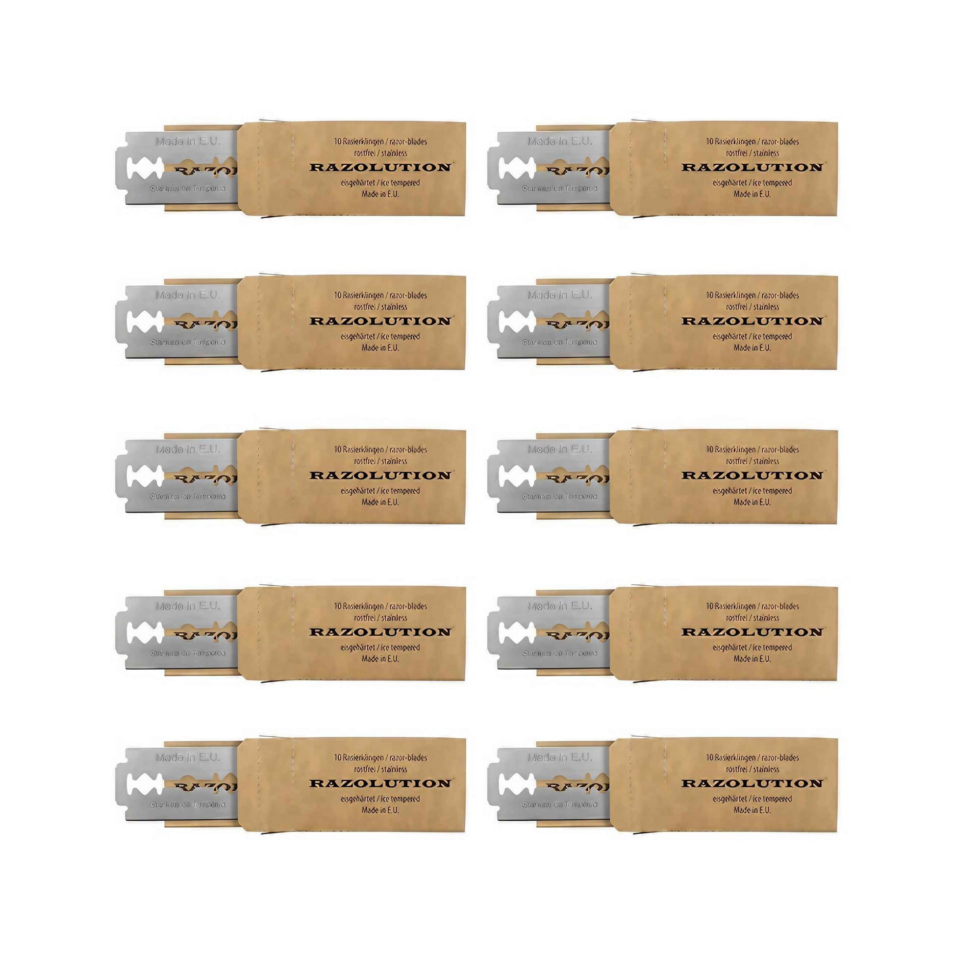 Razolution 100 Razor Blades