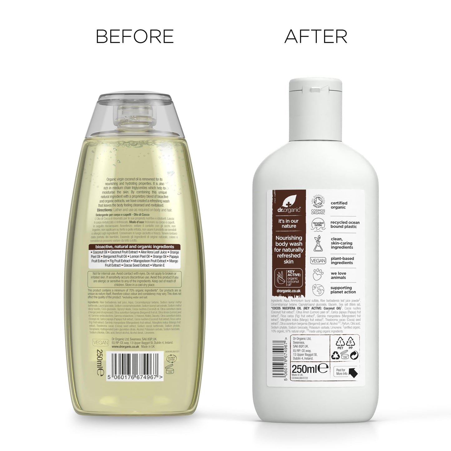 Dr. Organic Coconut Body Wash