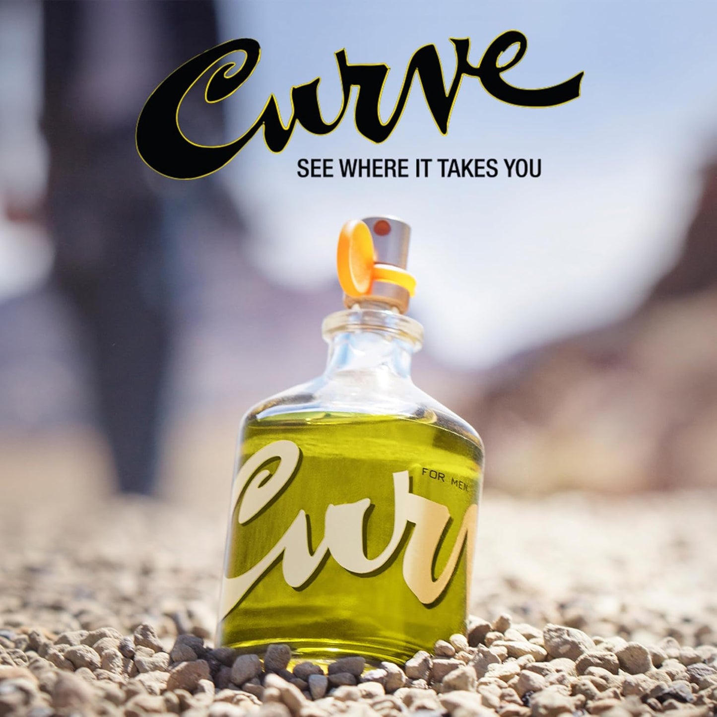Curve Men's Cologne - Spicy Wood Magnetic Fragrance Spray for Day or Night | 6.8 Fl Oz