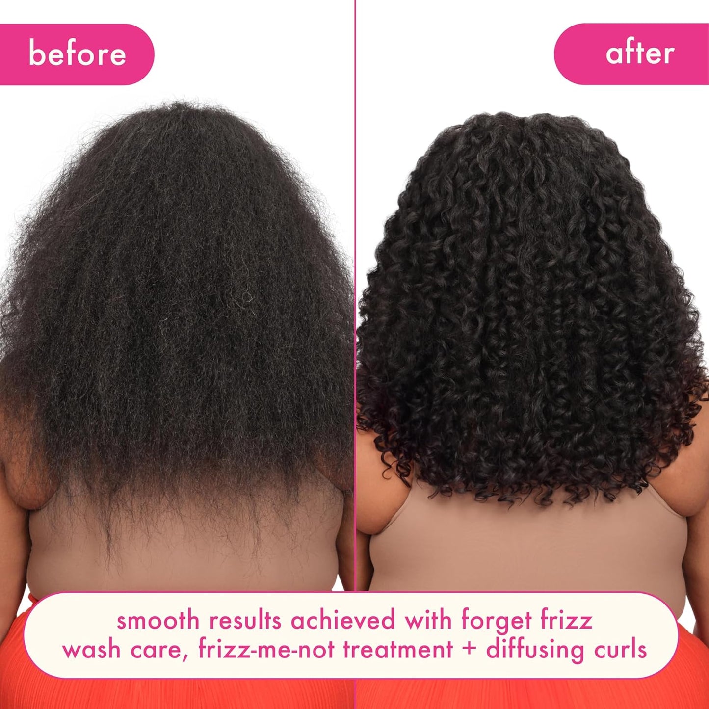Amika Frizz-Me-Not Hydrating Anti-Frizz Treatment - Lightweight Spray for Medium to Thick Hair, Humidity & Heat Protection | Smooth Frizz for Up to 3 Days