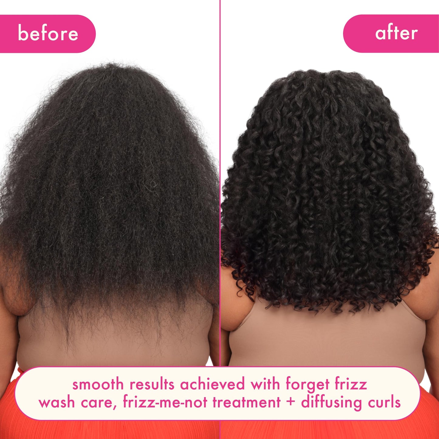 amika forget frizz anti-frizz conditioner, 1000ml | smoothing, humidity protection, up to 72 hour frizz control + lightweight hydration, for medium to thick coarse hair types 2a-4c