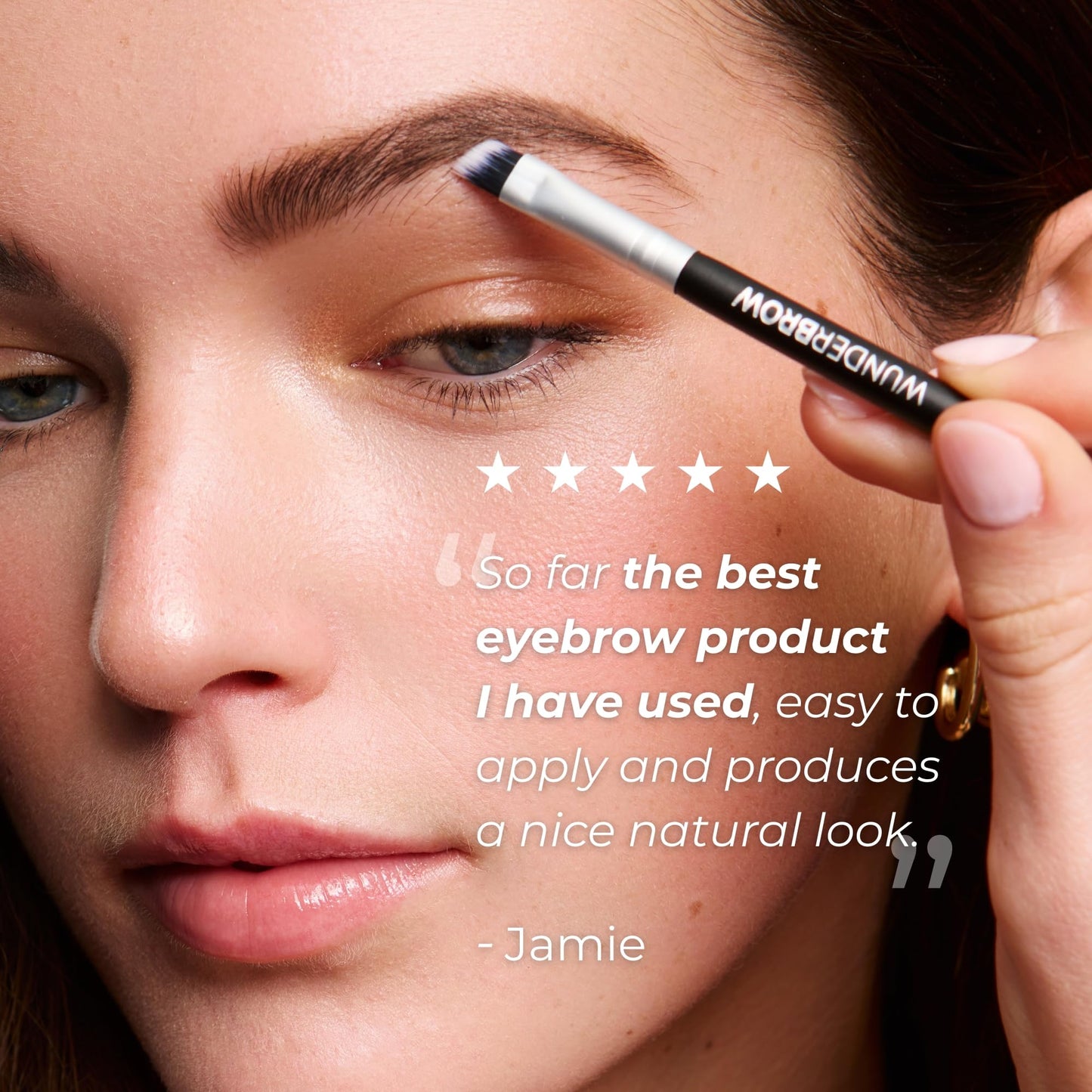 Soft Brow Define & Fill Powder Duo, Includes Dual ended Brush, Vegan and Cruelty Free (Blonde)