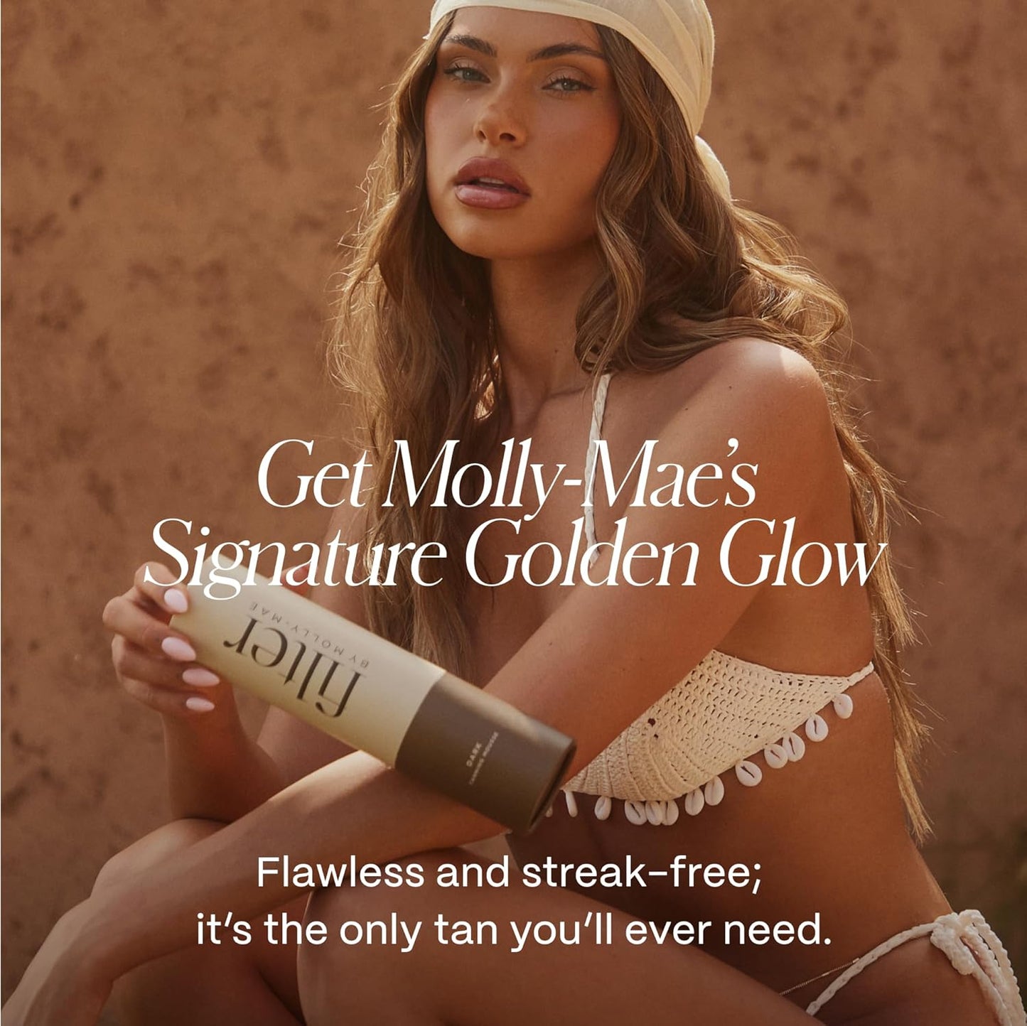 Self Tanner Mousse - Extra Dark Shade | Streak-Free, Fast-Developing & Hydrating | Vegan & Cruelty-Free | 6.7 fl oz