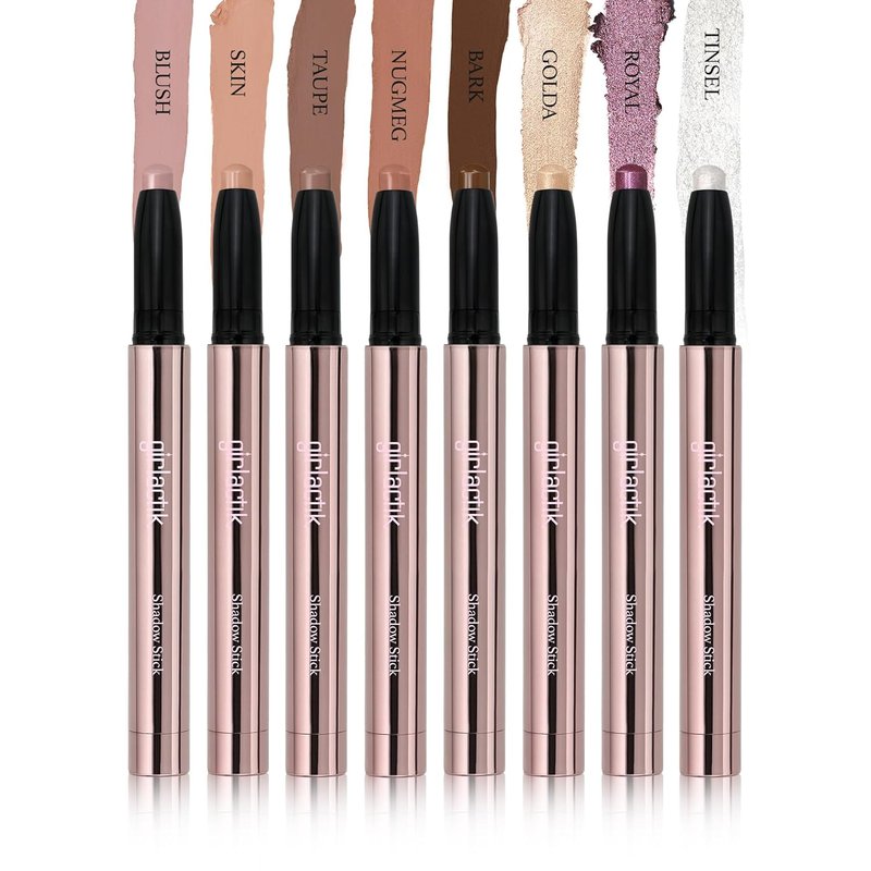Girlactik Shadow Stick - Long-Wearing Cream Eyeshadow for Blendable, Smudge-Resistant Makeup | Vegan, Nutmeg Color