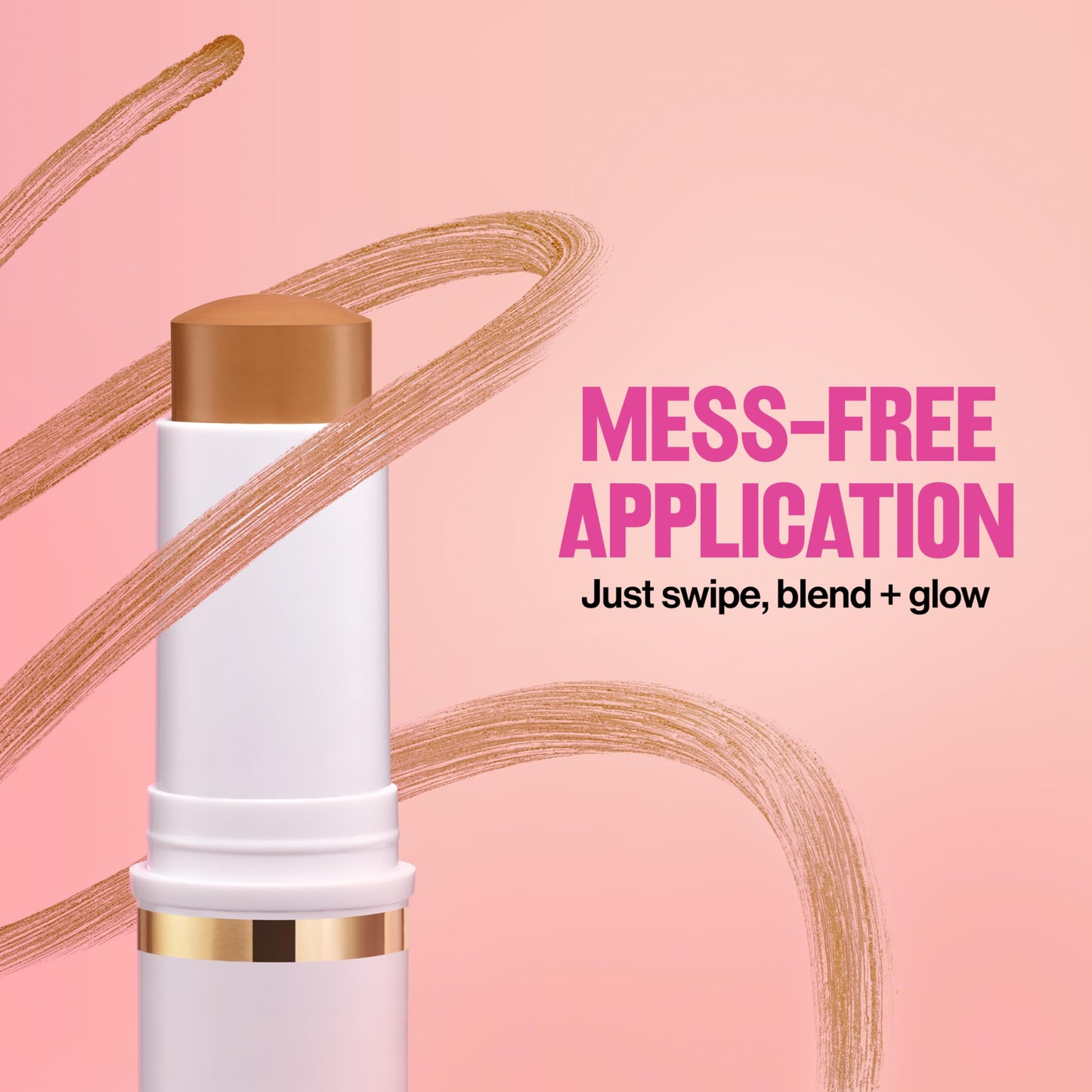 Revlon Glimmer Tinted Moisturizer Stick for Face, Lightweight Foundation, Hydrating Skincare-Infused Makeup, 110, 0.31 oz