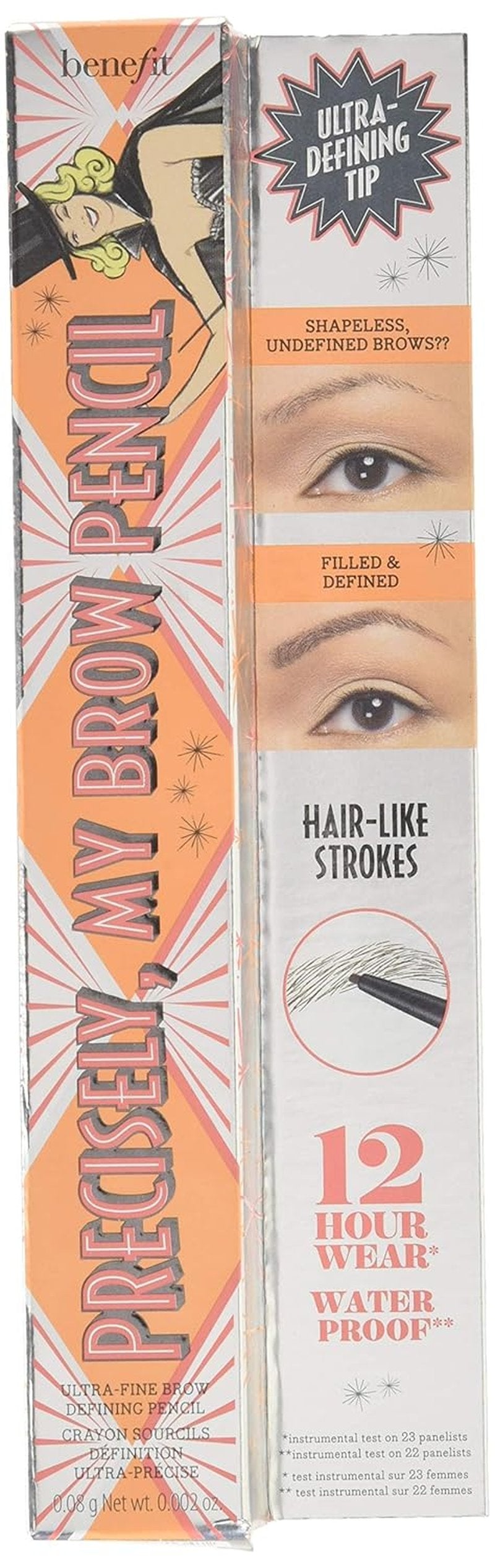 Precisely My Brow Pencil - Ultra Fine Brow Defining Pencil for Perfect Brows | #5 Deep, 0.08g