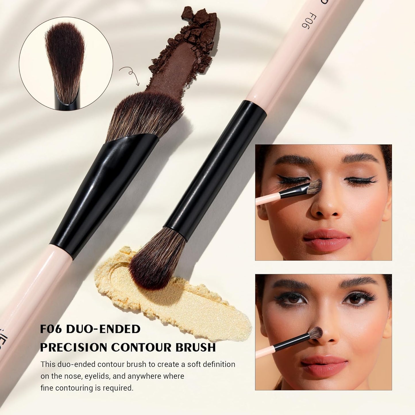 Face Makeup Brushes Set - Jessup T508 with Foundation Brush SF002 | Professional Quality