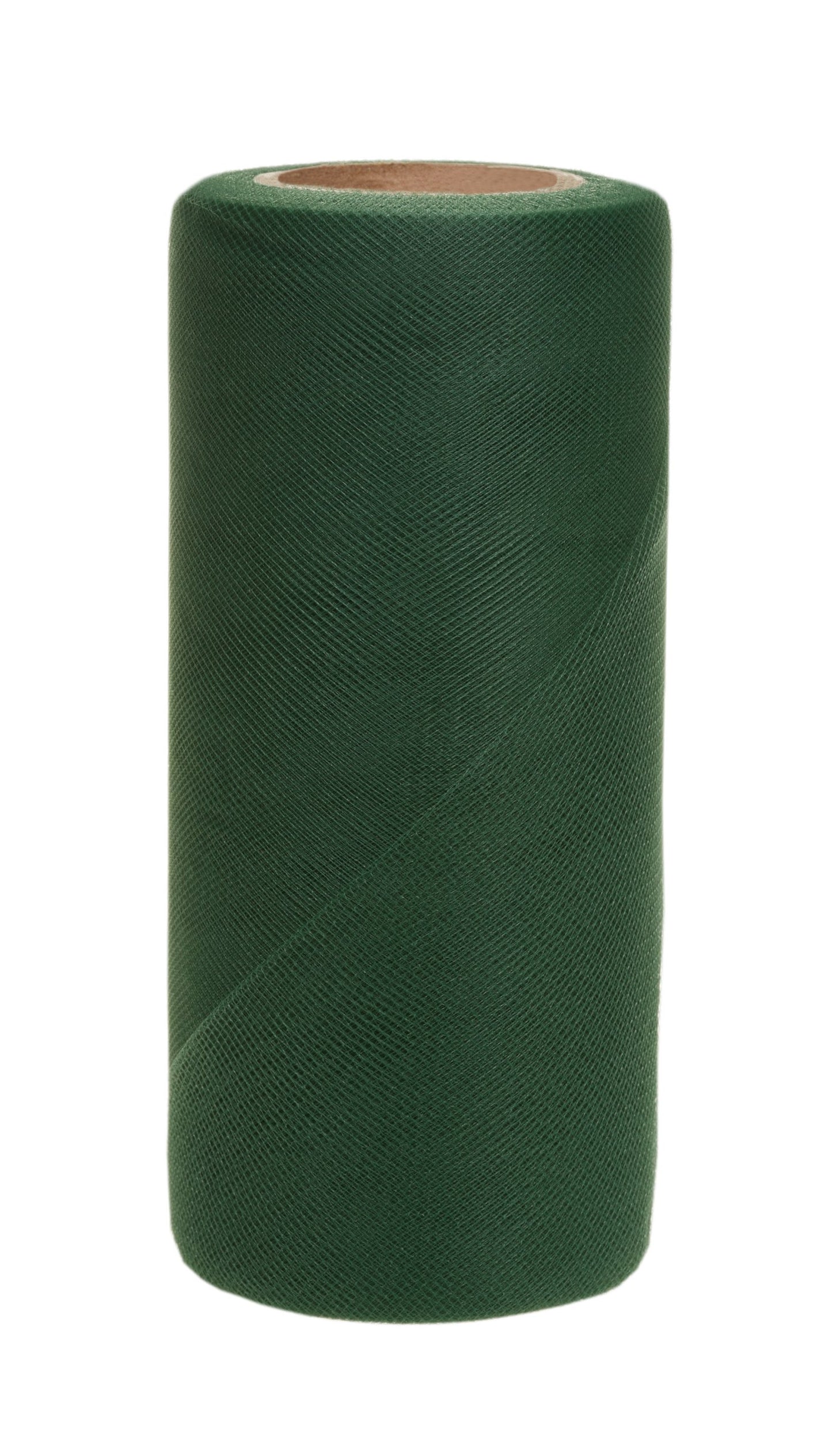 Falk Fabrics Tulle Spool for Decoration, 6-Inch by 25-Yard, Emerald,Green