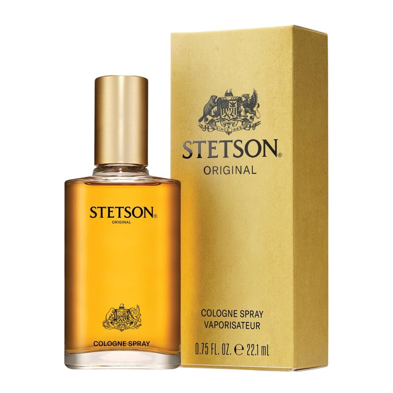 STETSON Original by Scent Beauty - Cologne for Men - Classic, Woody and Masculine Aroma with Fragrance Notes of Citrus, Patchouli, and Tonka Bean - 0.75 Fl Oz