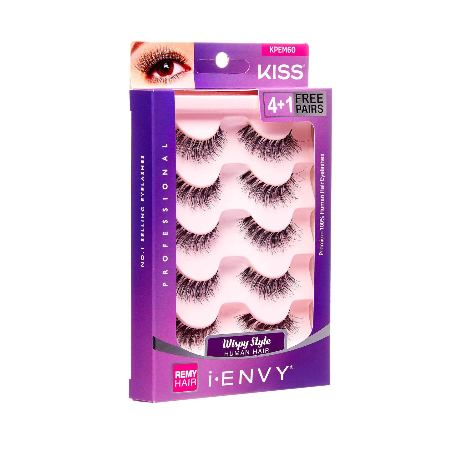 i•ENVY by Kiss So Wispy 03 Strip Eyelashes Value Pack #KPEM60 (2 Pack)