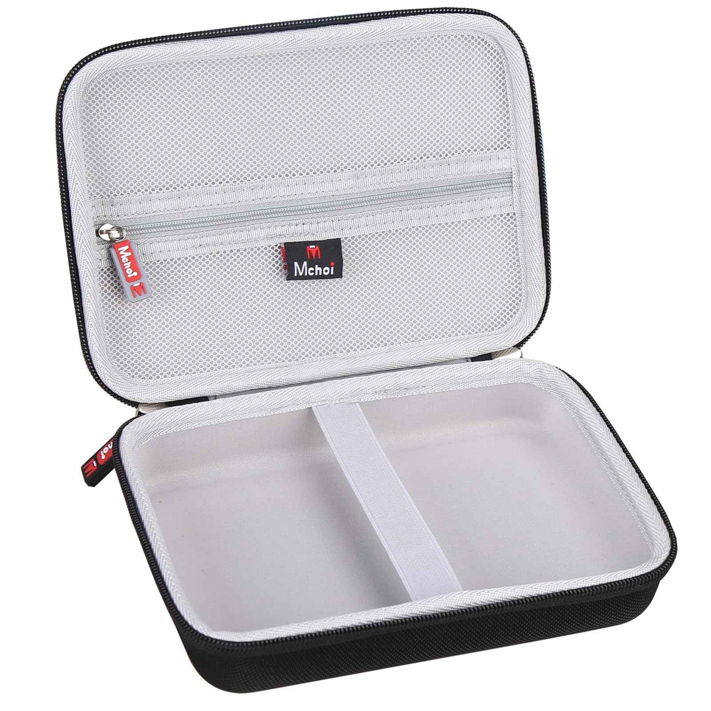 Mchoi Hard Case for Andis Professional T-Outliner Beard/Hair Trimmer, Model GTO 04710/04603/ 04775, with Mesh Pocket for Combs and Accessories, Case Only