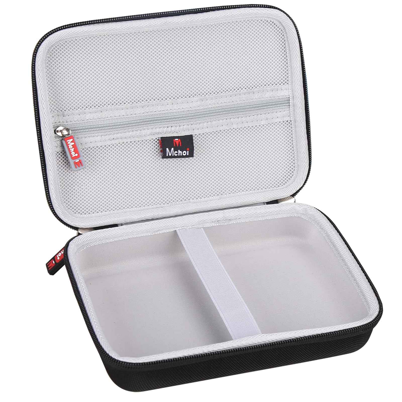 Mchoi Hard Case for Andis Professional T-Outliner Beard/Hair Trimmer, Model GTO 04710/04603/ 04775, with Mesh Pocket for Combs and Accessories, Case Only