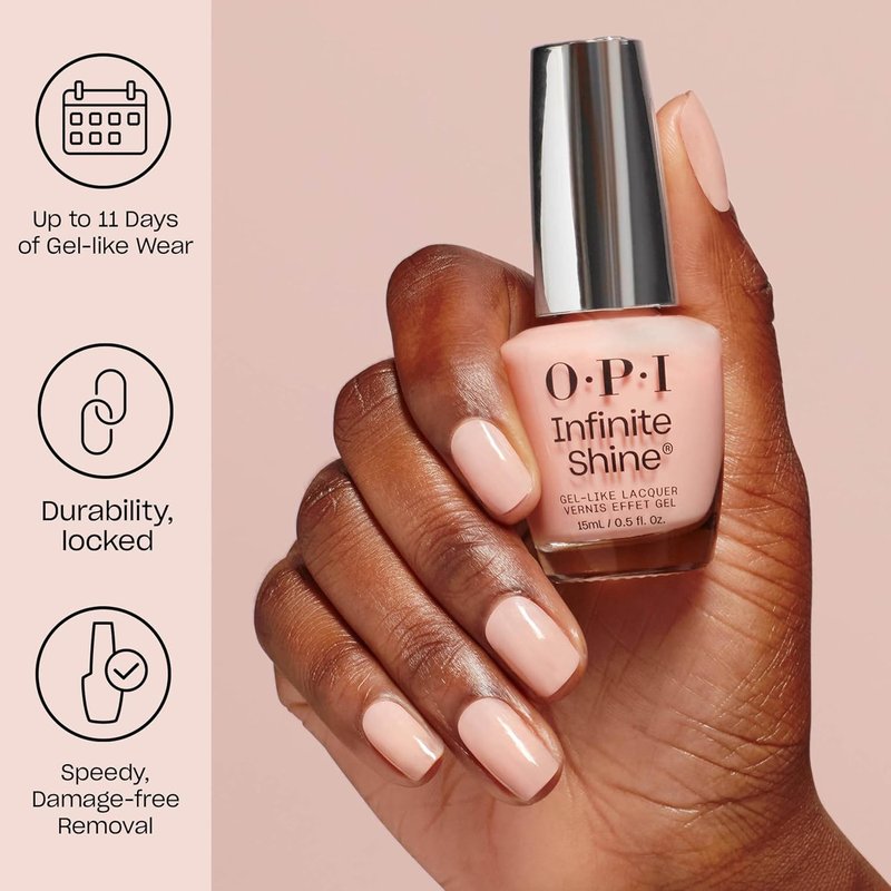 OPI Infinite Shine Nail Polish Colors - Long-Lasting Semi-Sheer & Opaque Winter Shades | Good Enough to Treat Collection