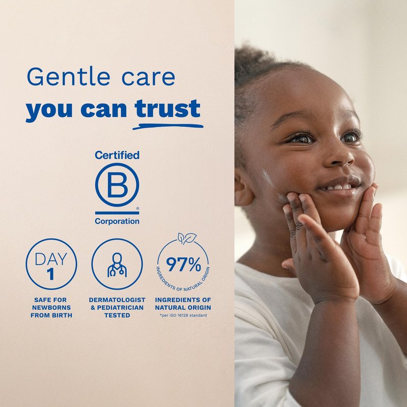 Mustela Hydra Bebe Face Cream – Daily Baby Moisturizer with Natural Avocado, Jojoba Oil & Shea Butter - Safe from birth on - 1.35 fl. oz.