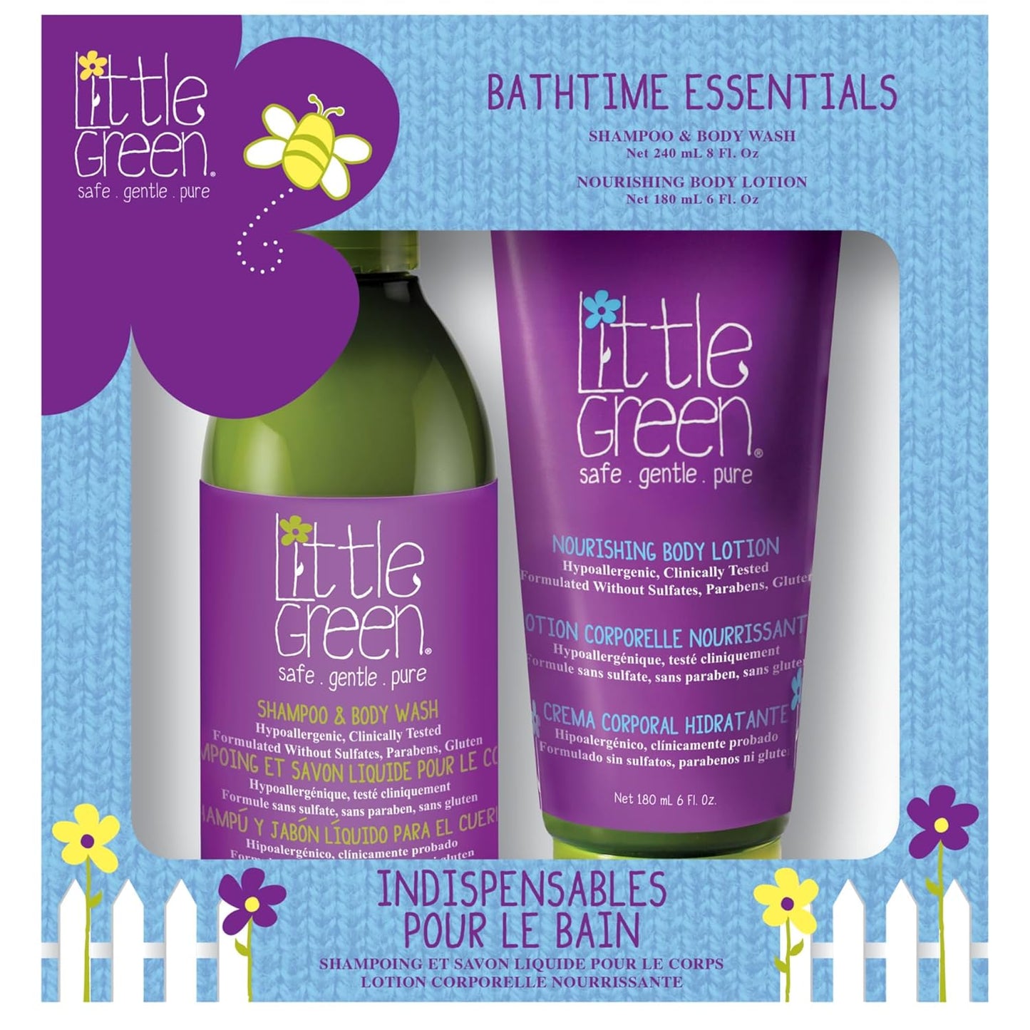 Kids Shampoo & Body Wash - Gentle Formula for Sensitive Skin | Natural Ingredients