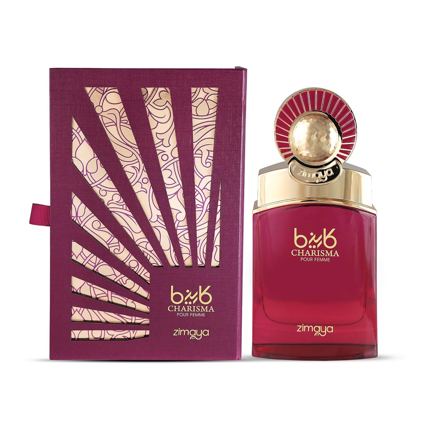 Zimaya Charisma Pour Femme Eau De Parfum - 3.4 Fl. Oz | Elegant Women's Fragrance