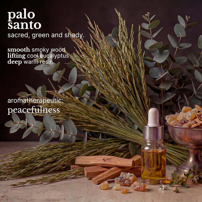 Palo Santo Softening Lotion - Deep Hydration & Skin Repair | Vegan Shea Butter & Olive Oil, 10 oz