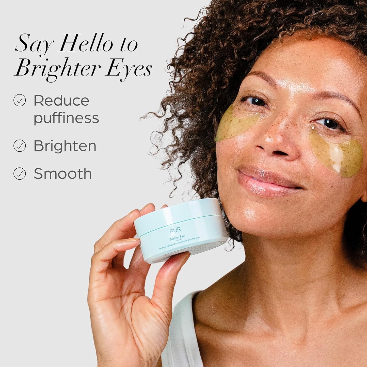 Hydrogel Rejuvenating Under Eye Patches - Hydrate & Brighten with Hemp Seed Oil | 30 Pairs