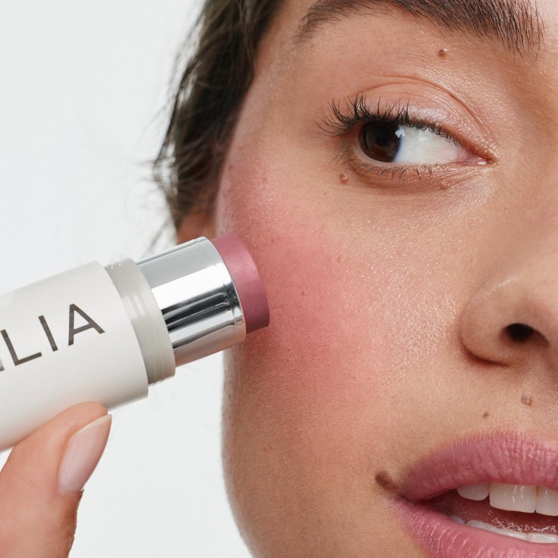 ILIA - Multi-Stick Cheek + Lip Color | Buildable + Blendable | Multi-Use Cream Blush | Nourishing Skincare Ingredients | Clean, Cruelty-Free (At Last | Mauve rose)
