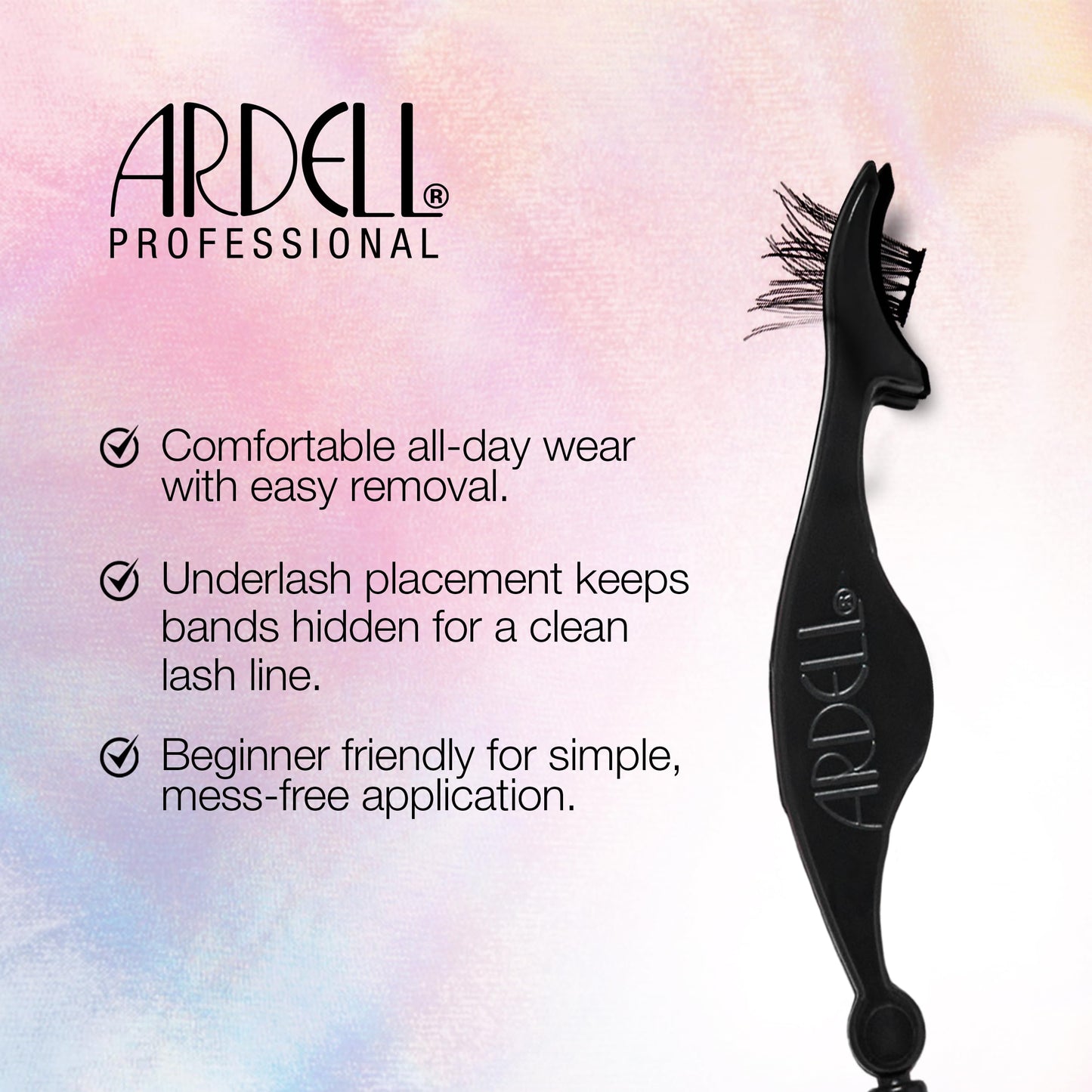 Ardell Press On Lashes Naked Natural – Pre-Glued Underlash Extensions, DIY Lash Clusters, No Glue Needed Cluster Eyelash Extensions, 100 ct