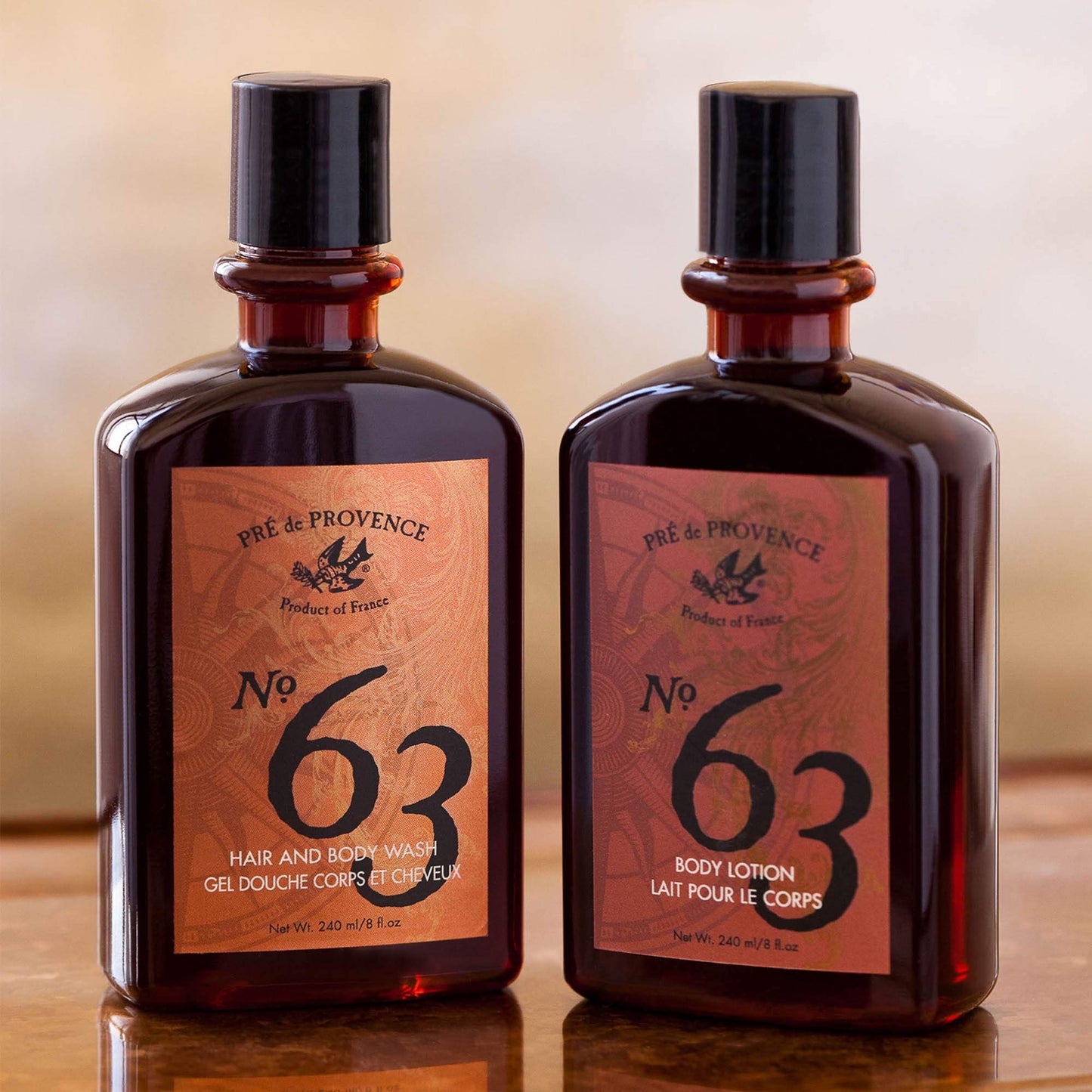 Pre de Provence No.63 Men's Collection, Shower Gel