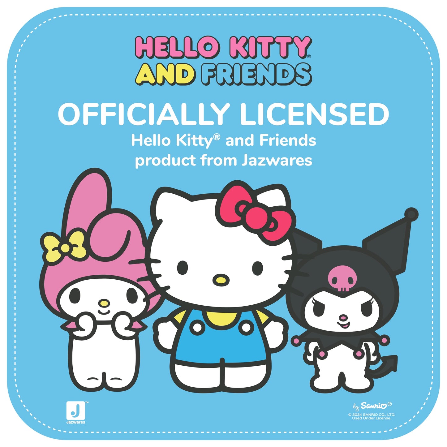 Hello Kitty® and Friends Halloween Countdown Calendar - 9 Figures with Mix & Match Accessories - 13 Seasonal Surprises - Ages 6+