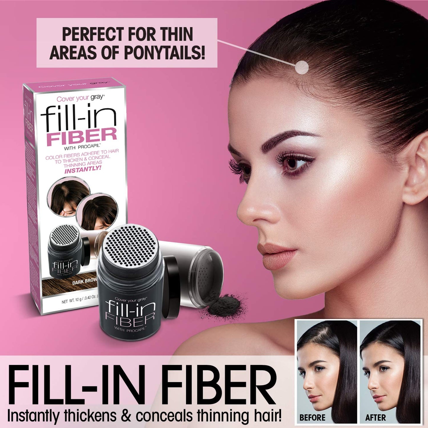 Cover Your Gray Fill In Powder - Medium Brown/Dark Brown